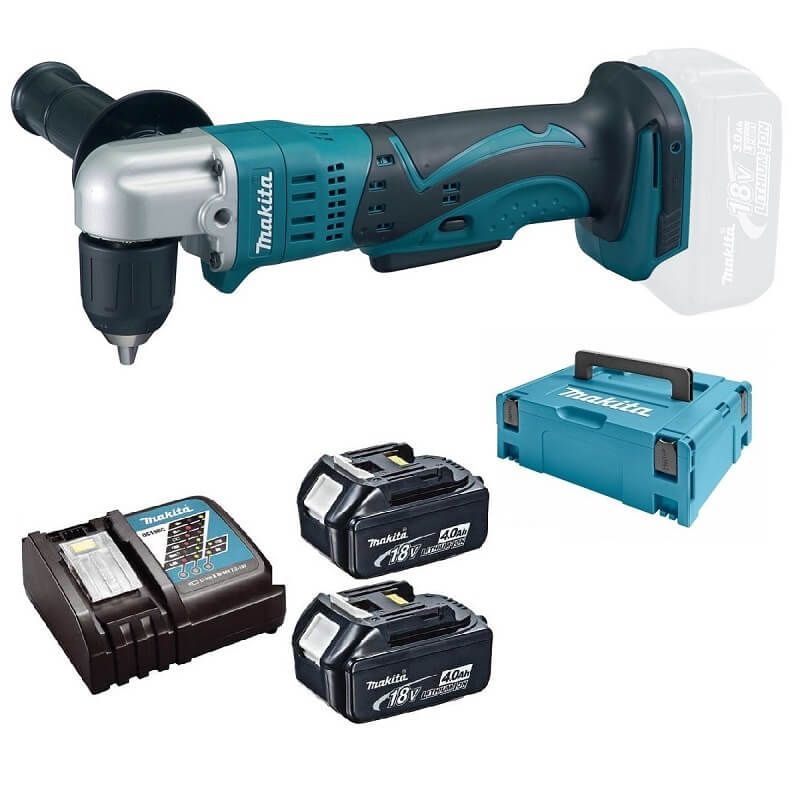 Makita DDA351RMJ 18V Li-ion accu haakse boormachine set (2x 4.0Ah) in Mbox