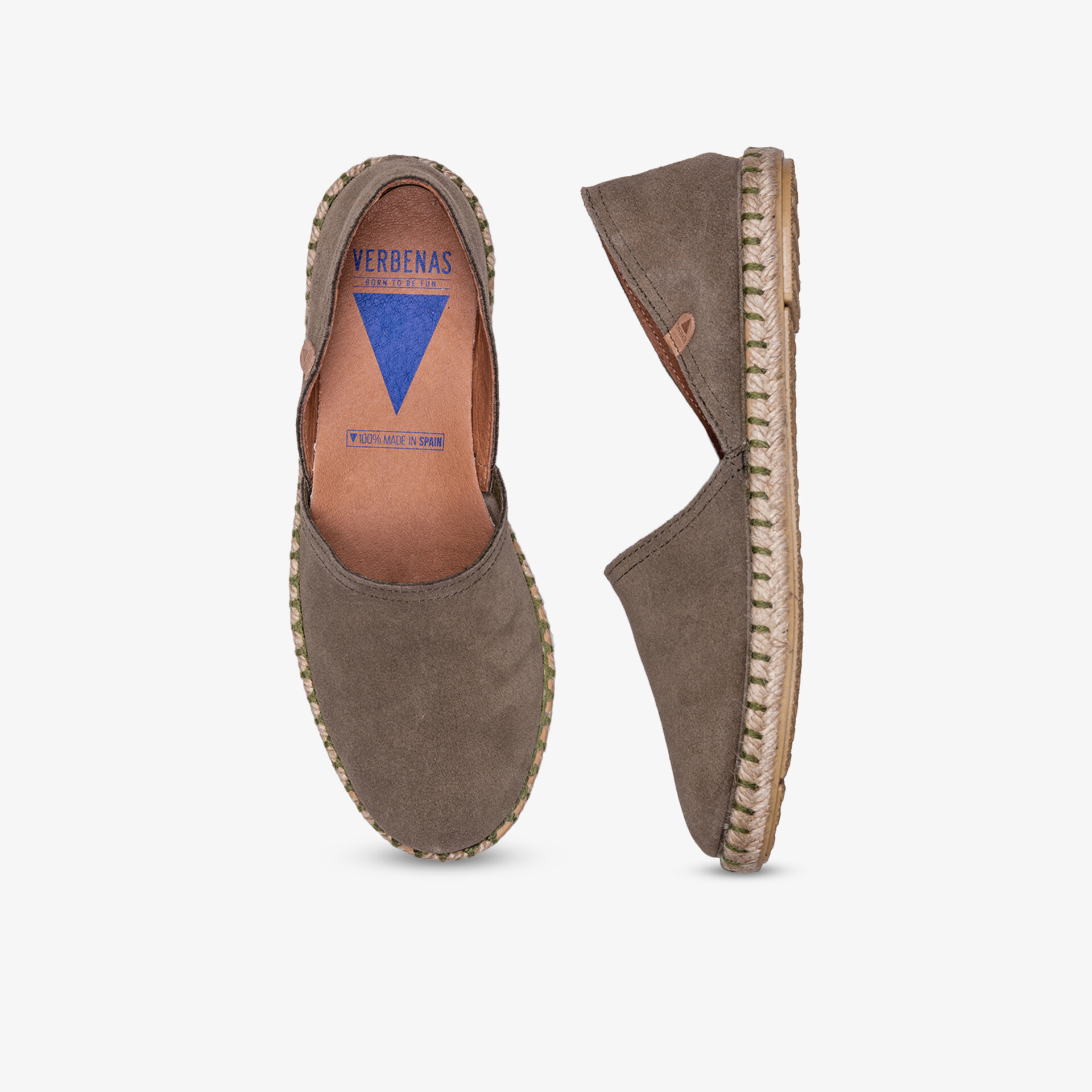 VERBENAS Damen Espadrilles olive