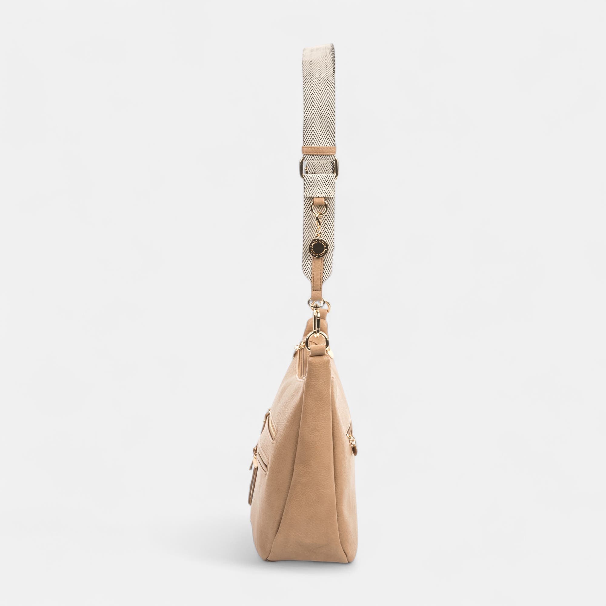 Sac bandoulière beige