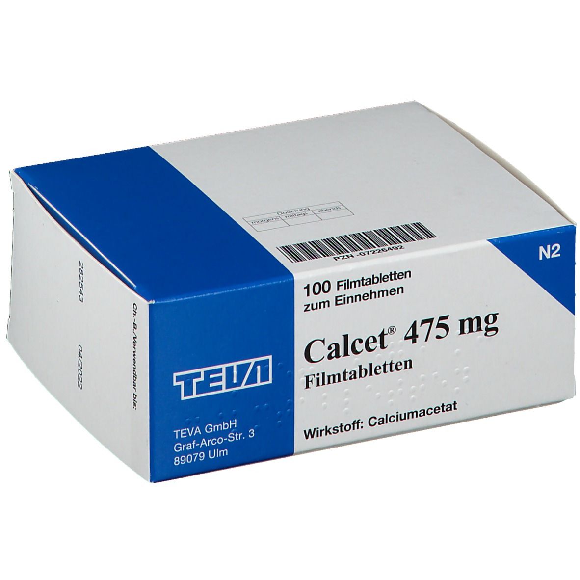Calcet® 475 mg Filmtabletten