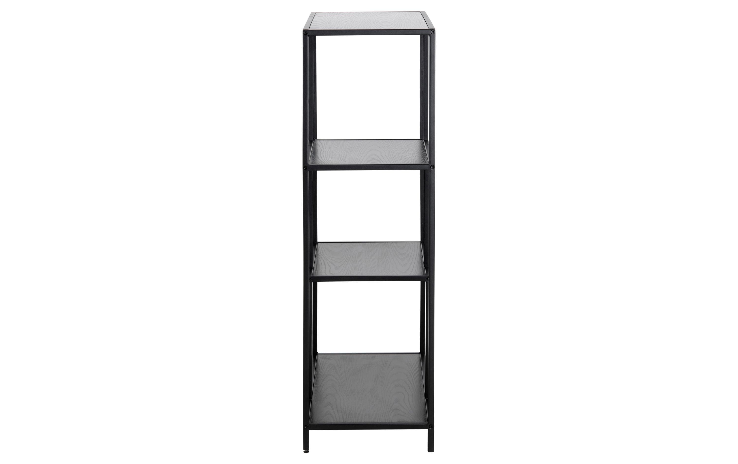 Regal Seaford 77 x 35 x 114 cm, SchwarzBücherregal