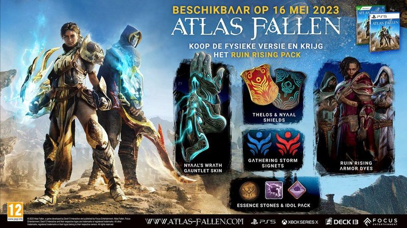 Xbox - Atlas Fallen - Xbox Series X/S Game - Actie-RPG - Vol oude Mysteries