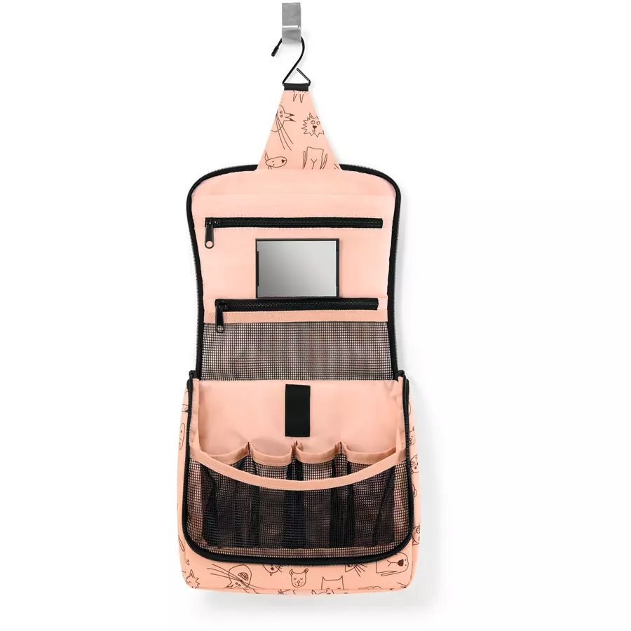 reisenthel® toiletbag kids cats and dogs rose