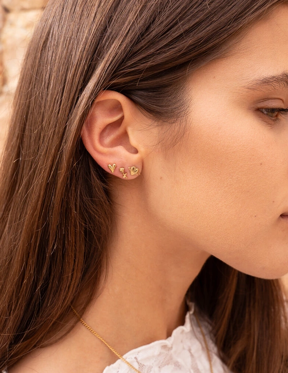 My Jewellery Studs ufo hart MJ12093