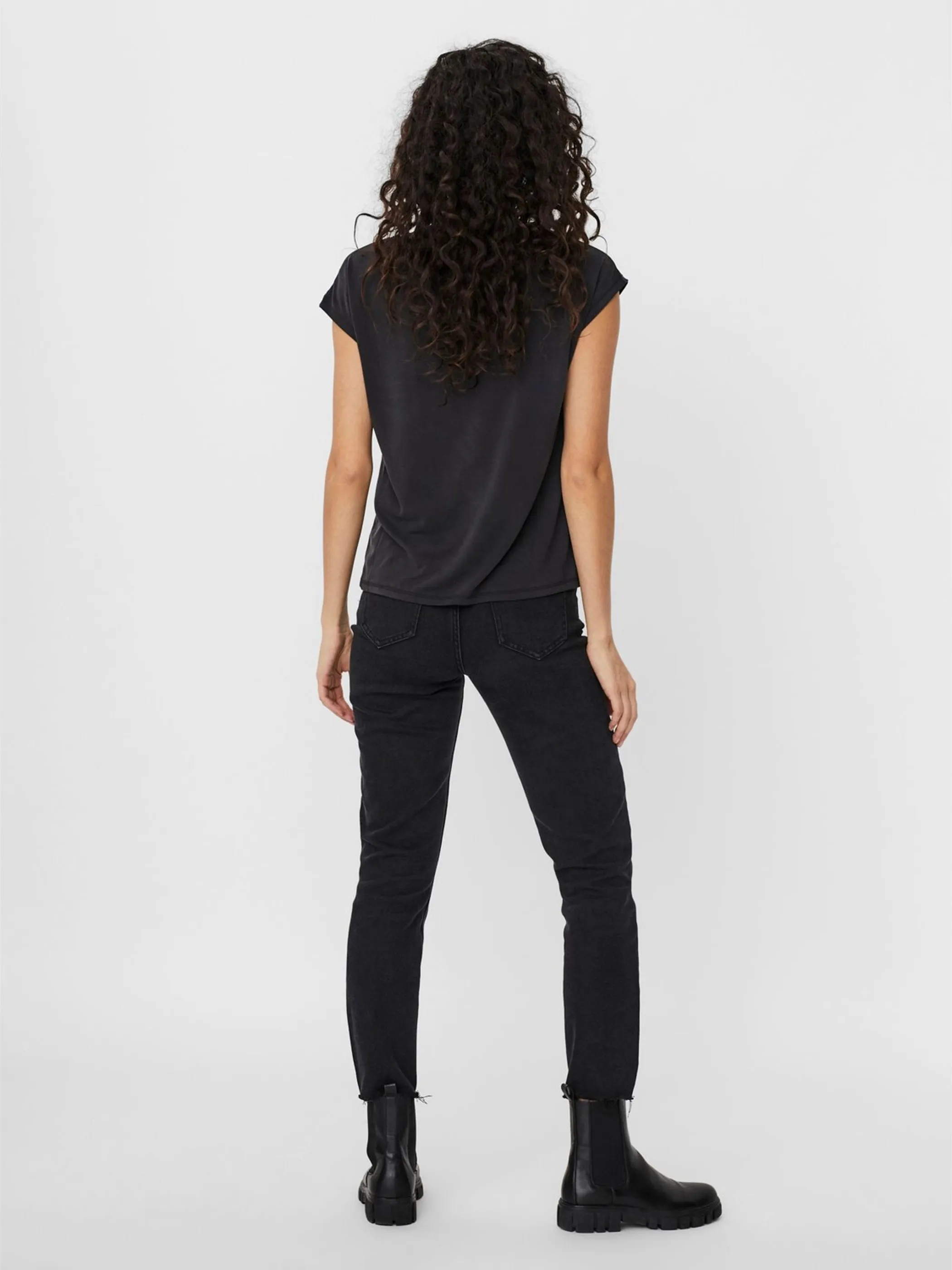 Vero ModaVMFILLI SS V-NECK TEE T-Shirt