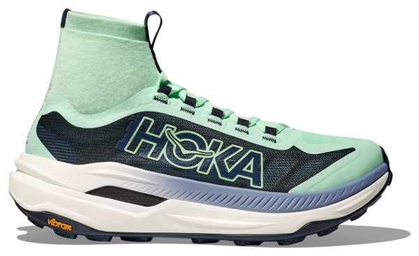 Chaussures Trail Hoka Tecton X 3 Vert/Bleu Femme