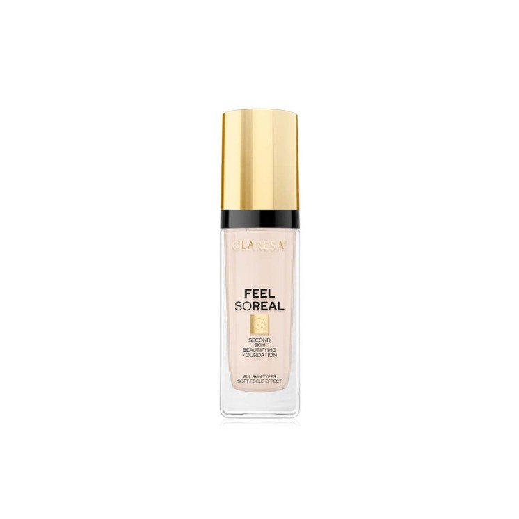 Claresa Feel So Real Face Foundation /03/ Light – medium 30 ml