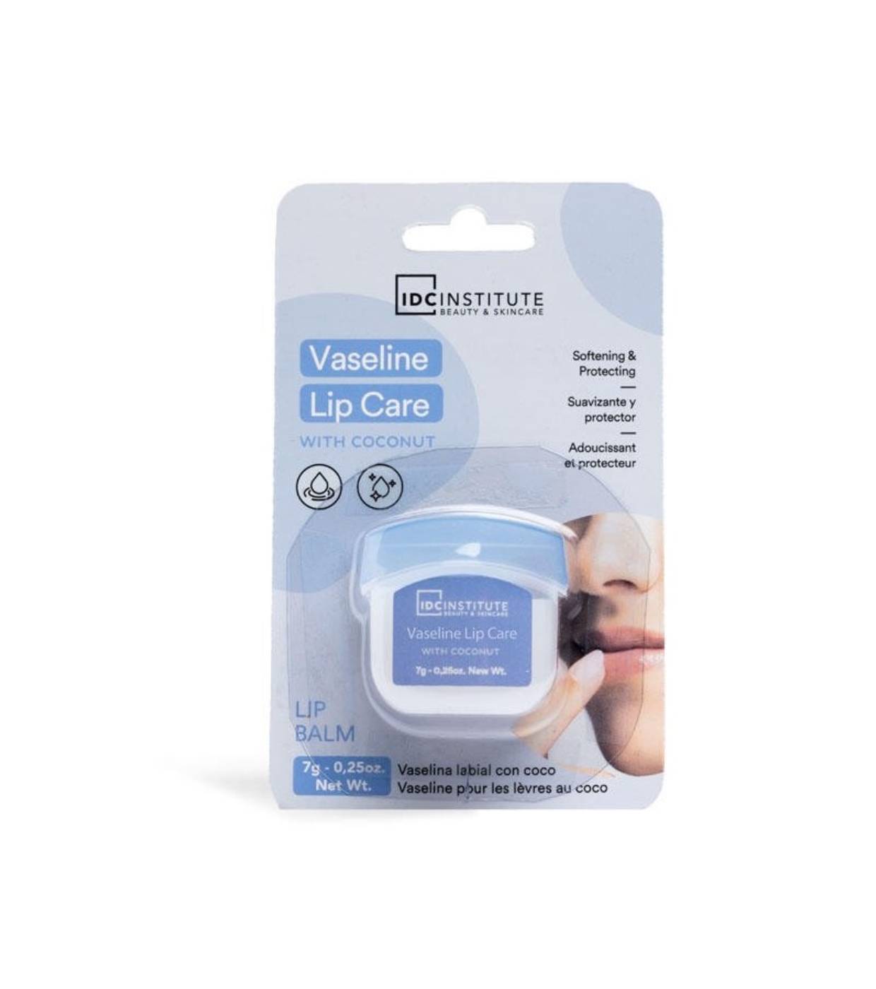 IDC Institute - Bálsamo labial em vaselina - Coconut