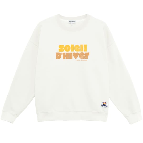 Sweatshirt FRENCH DISORDER ROSIE SOLEIL D'HIVER CREAM