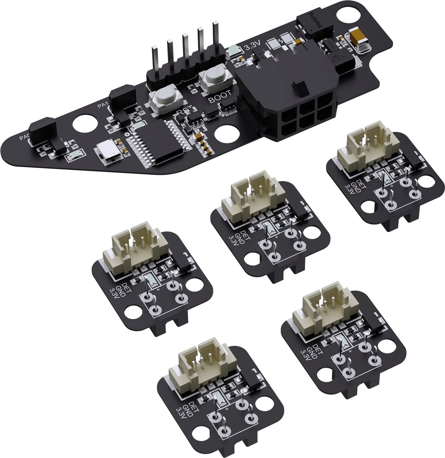 BIGTREETECH  KMS PCB Kit    Das Herzstück deines Multi-Color-Setups