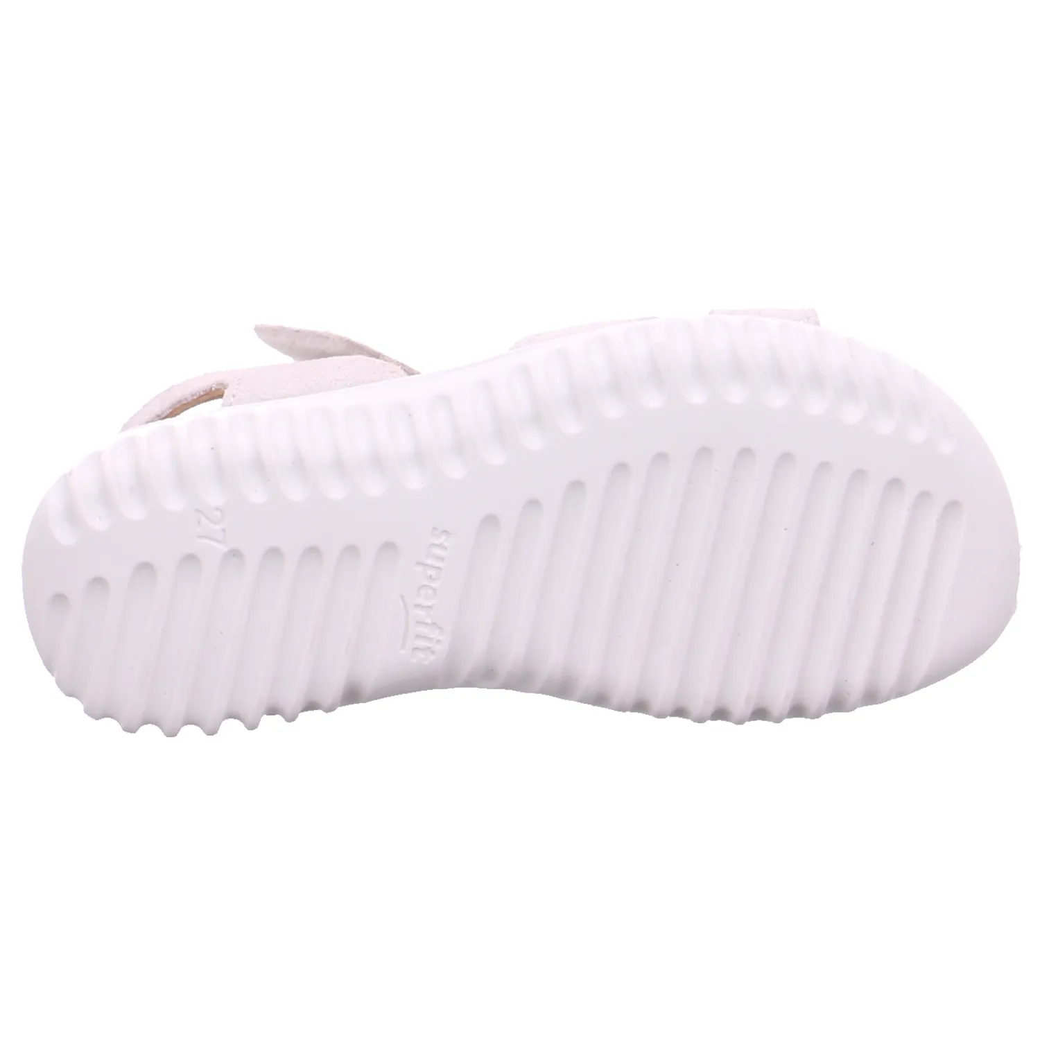 SUPERFIT Kleinkinder-Sandale Weiss Leder  Mädchentraum