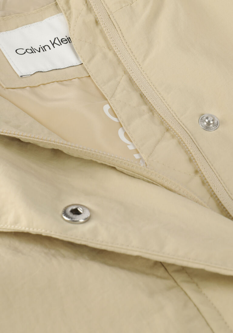 CALVIN KLEIN beige calvin klein jack utility jacket