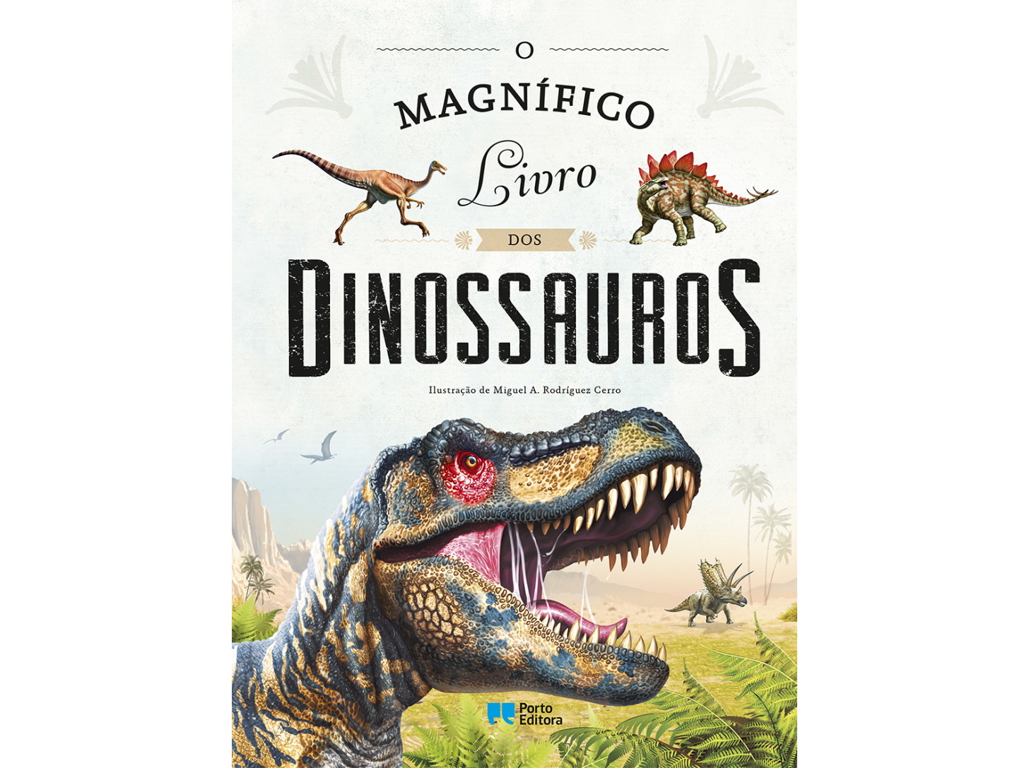 LIVRO O MAGNÍFICO LIVRO DOS DINOSSAUROS