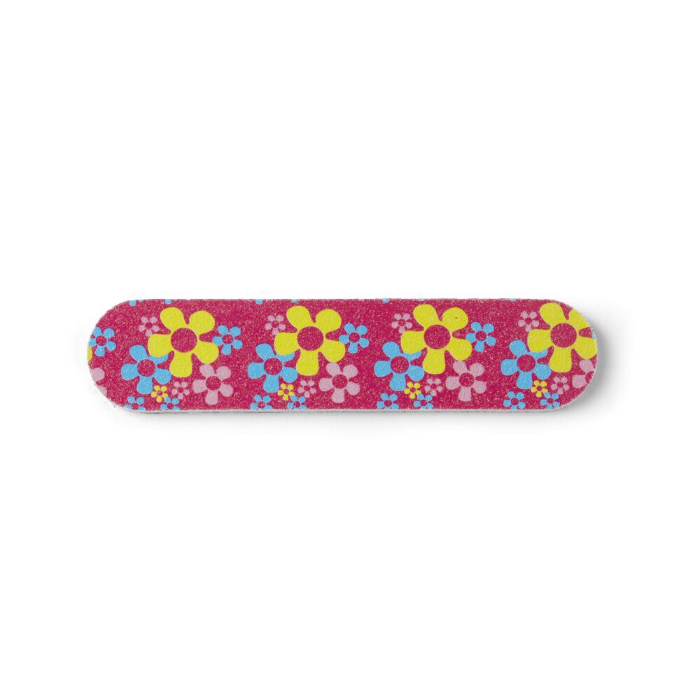 Lot de 10 limes à ongles à motifs L11x4cm