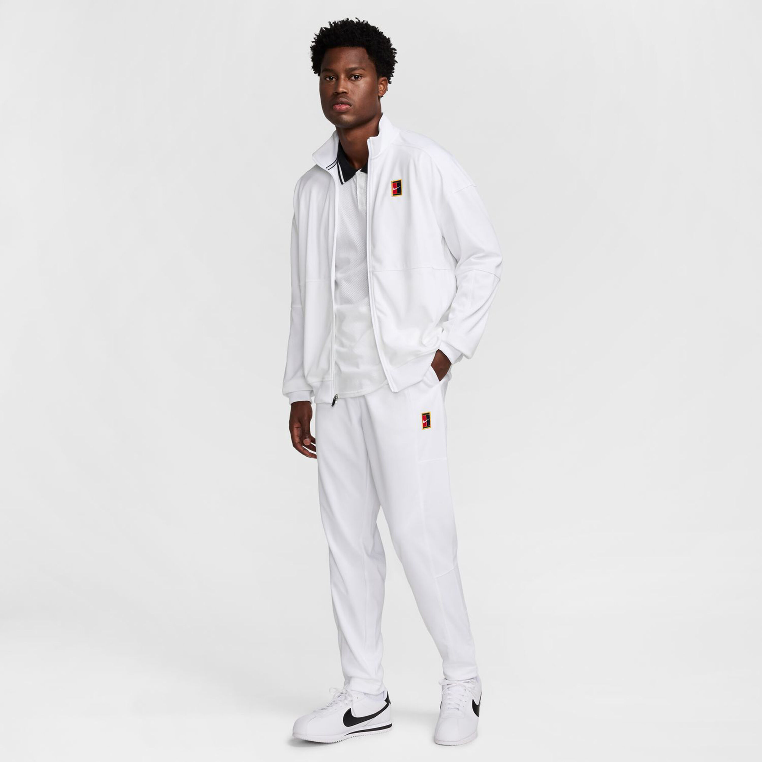 Nike Court Heritage Pantalon Survêtement Hommes - Blanc