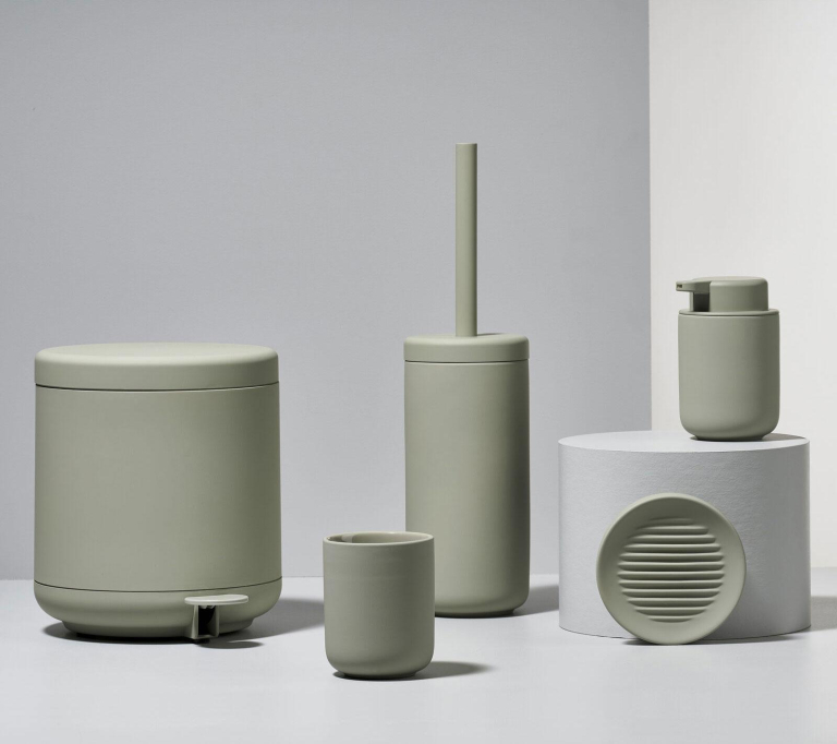 Zone Denmark Ume toiletborstel S Olive Green