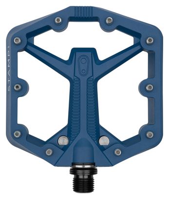 Paire de Pédales Plates Crankbrothers Stamp 1 Gen 2 - Small Bleu