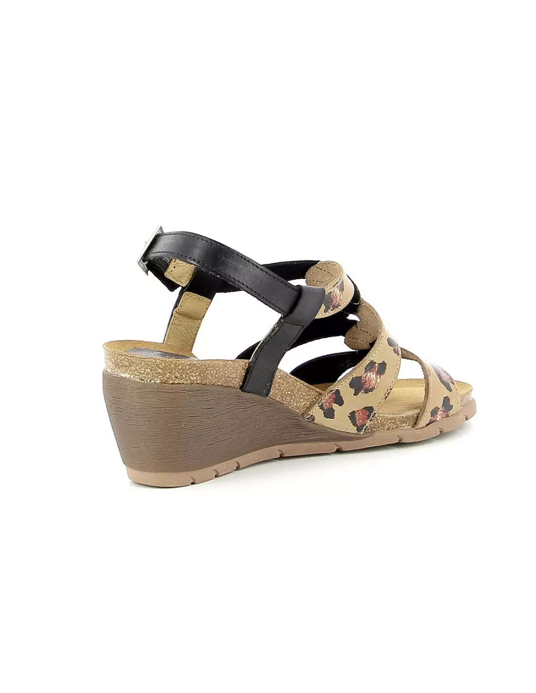 XAPATAN 1534 - Sandales & nu-pieds Noirleopard