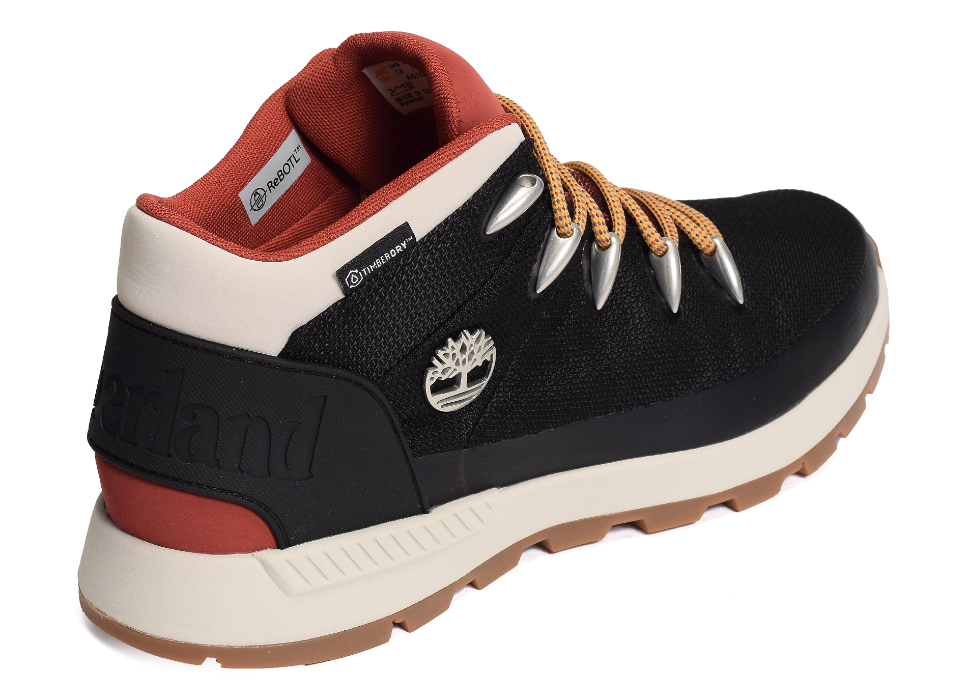 Sprint trekker mid noir rouge