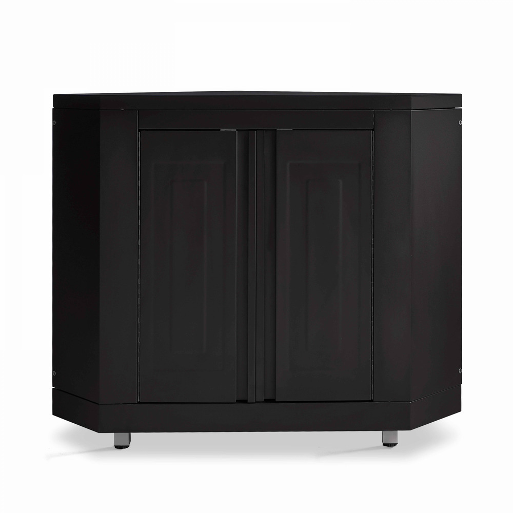 Meuble d'angle pour cuisine extérieure