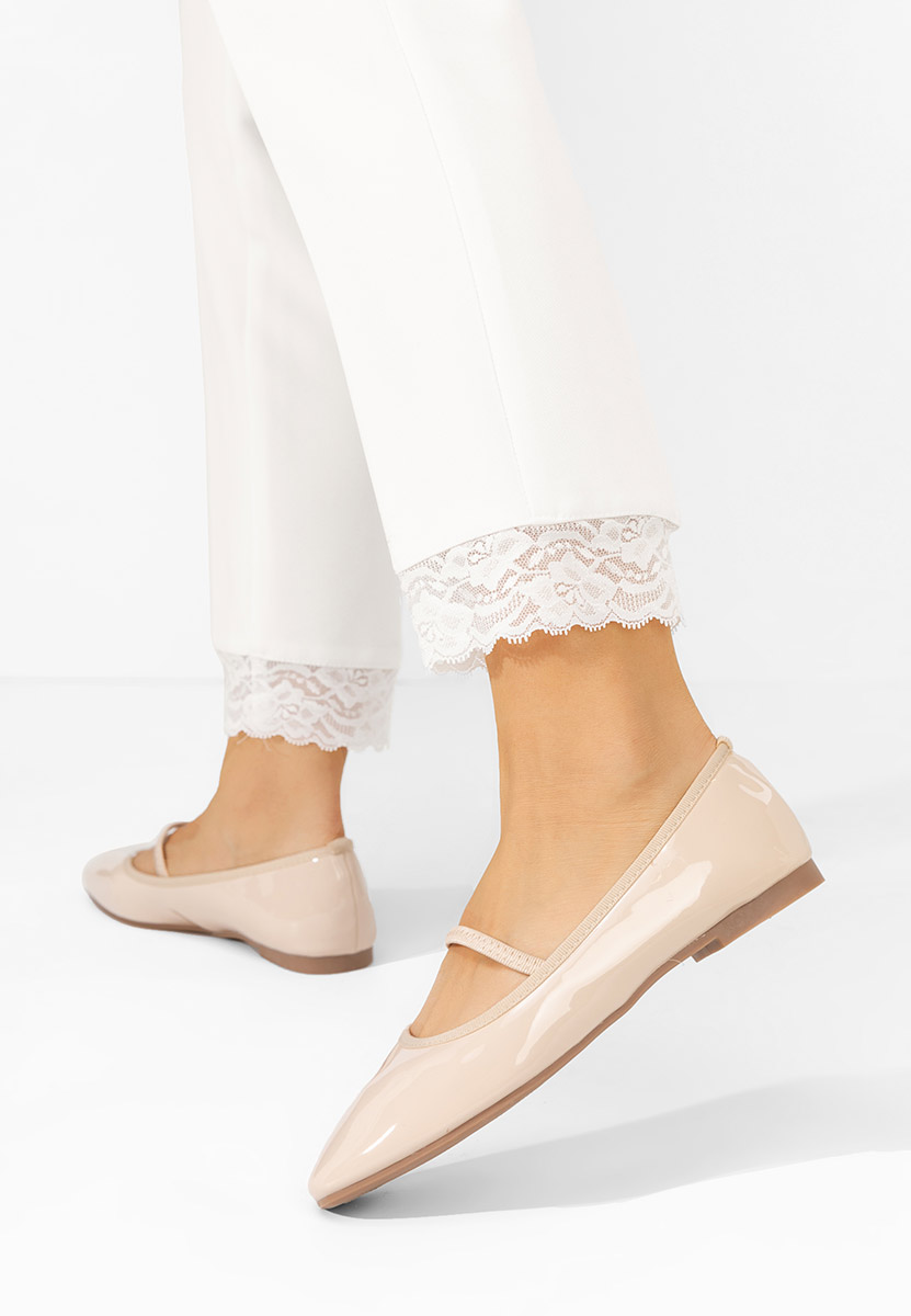 Ballerines femme beige Janae