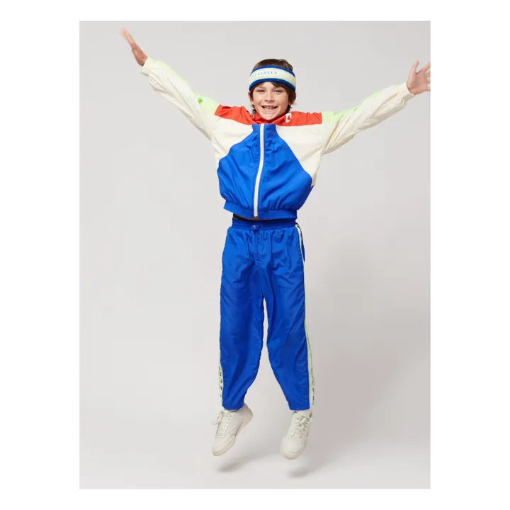 Bobo Choses Jogger Coton Bio Bicolore | Bleu