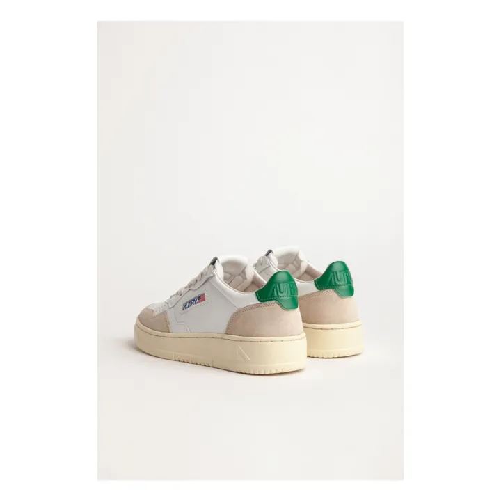 Autry Baskets Medalist Low Cuir/Suède | Vert
