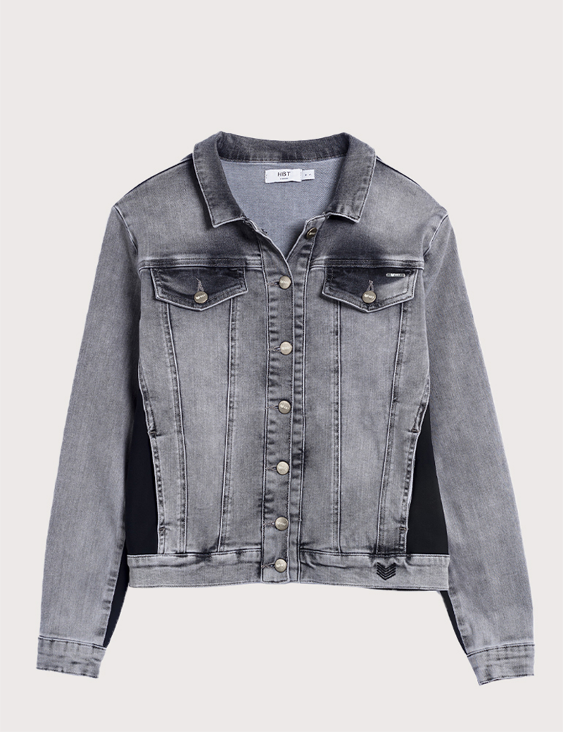 HBT POWER BOOST | FRANCISCO VESTE FEMME DENIM / PA GRIS