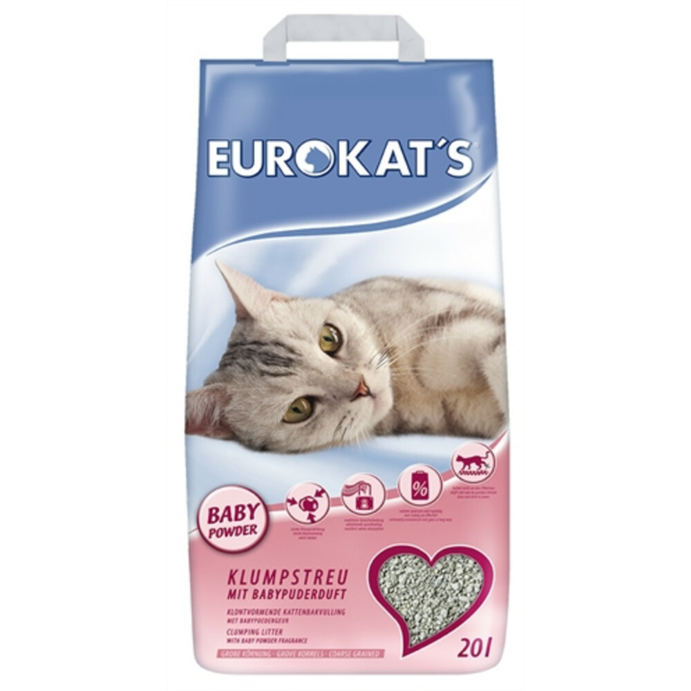 Eurokats Kattenbakvulling Babypoeder20 liter