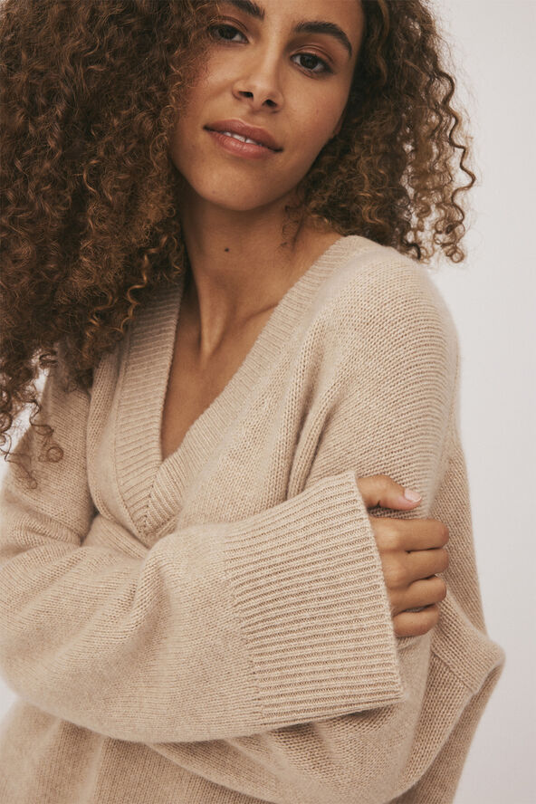 Magasin du Nord Collection Classic 3 - 100% Cashmere Light sand