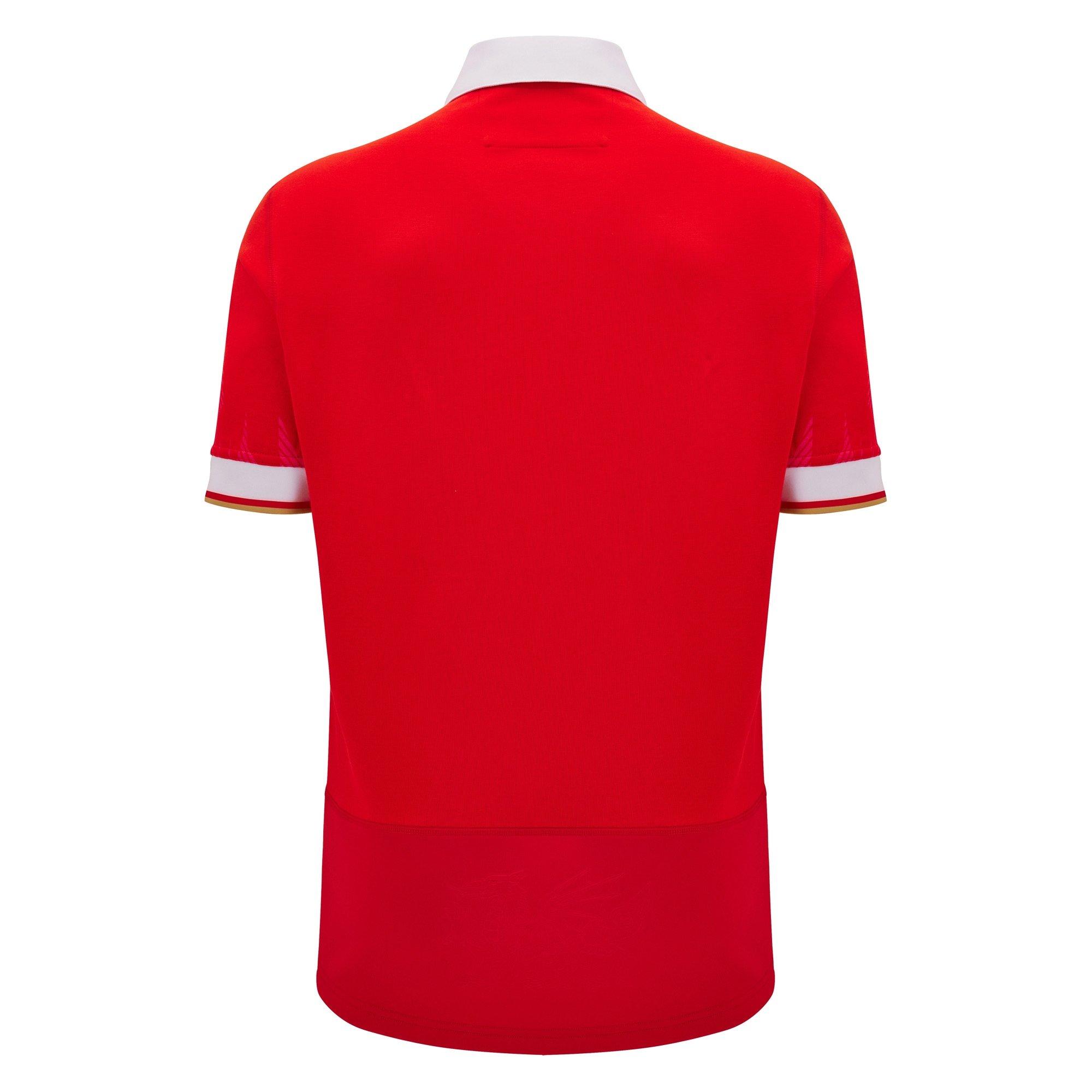 Macron Welsh Rugby Union Home Shirt 2024 Womens