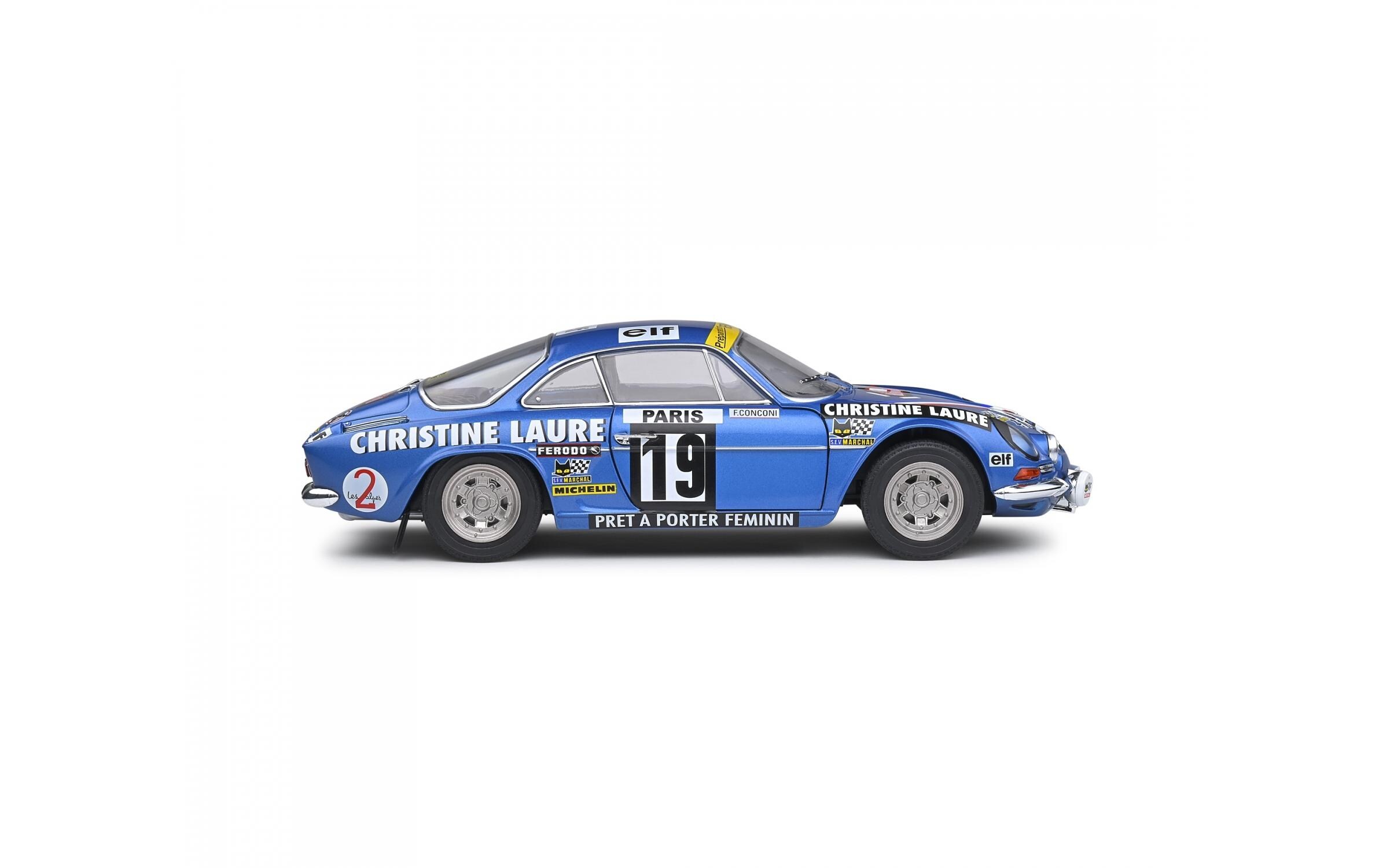 Rally Alpine A110 1600 S #19 1:18Alpine A110 Sammlermodell im Massstab 1:18