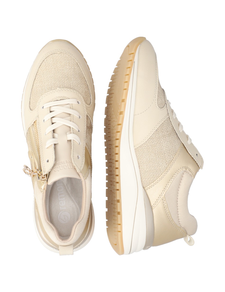 Lederkombination Sneaker