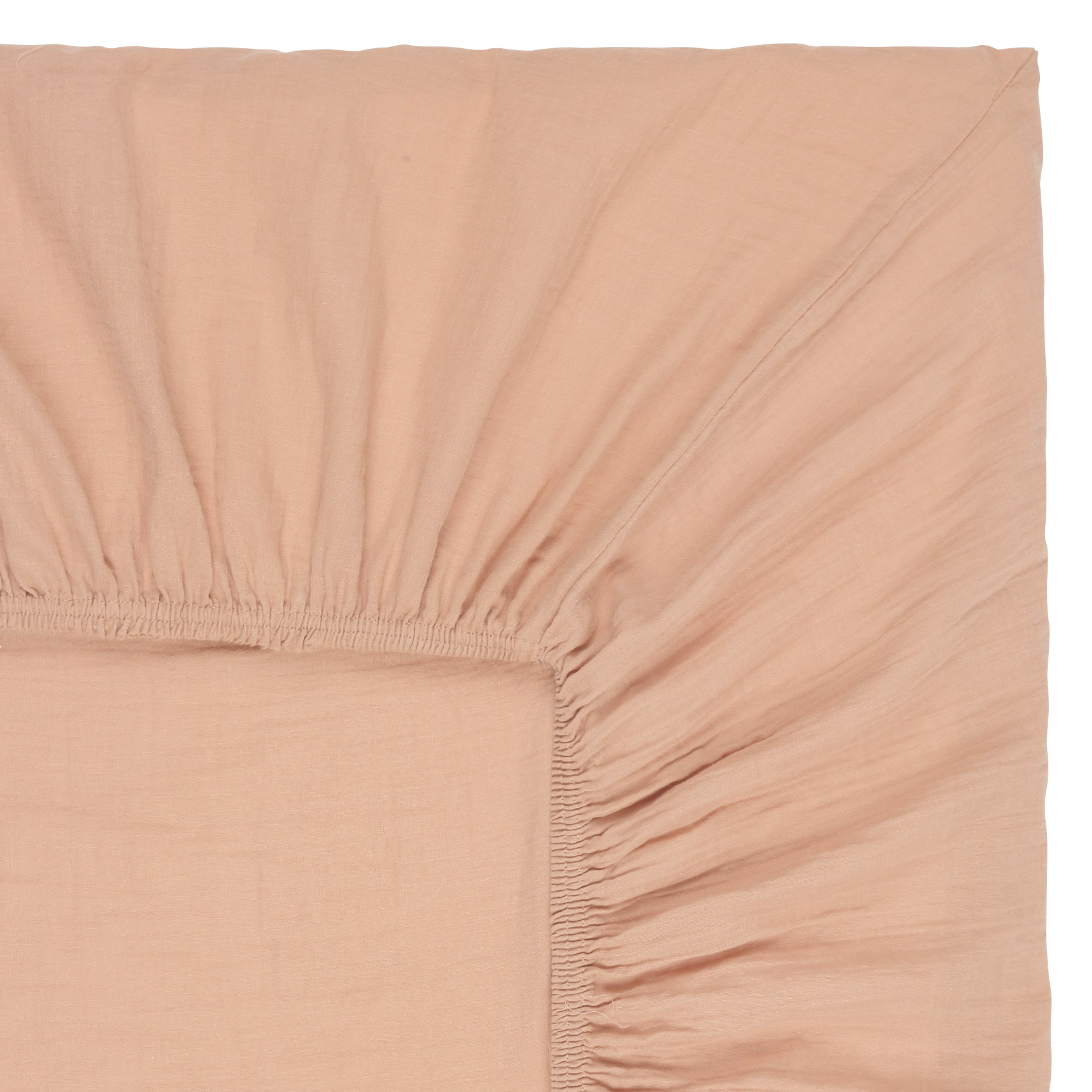 DILI - Drap-housse en coton | Rose