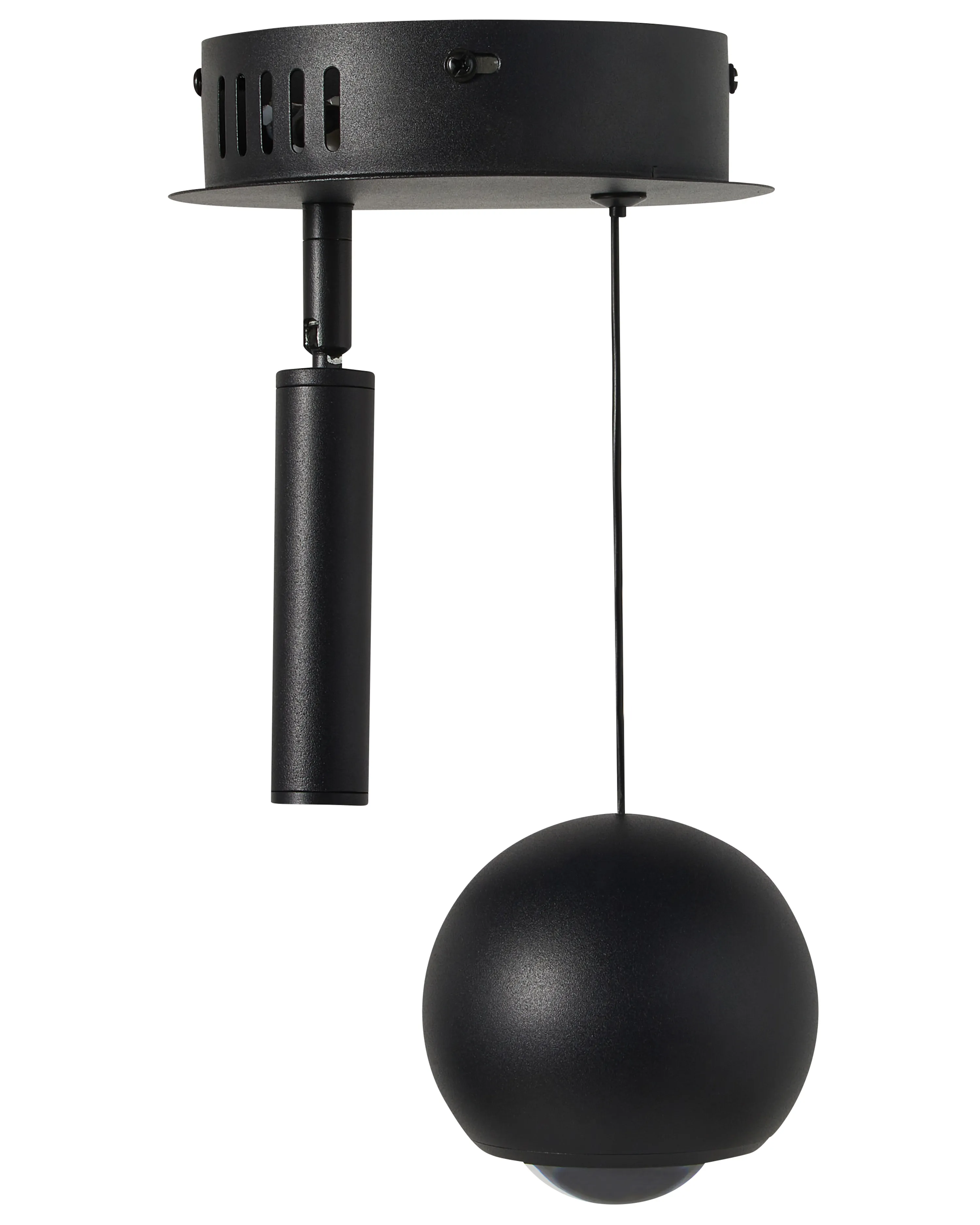 LED hanglamp MABOLE Metaal Zwart