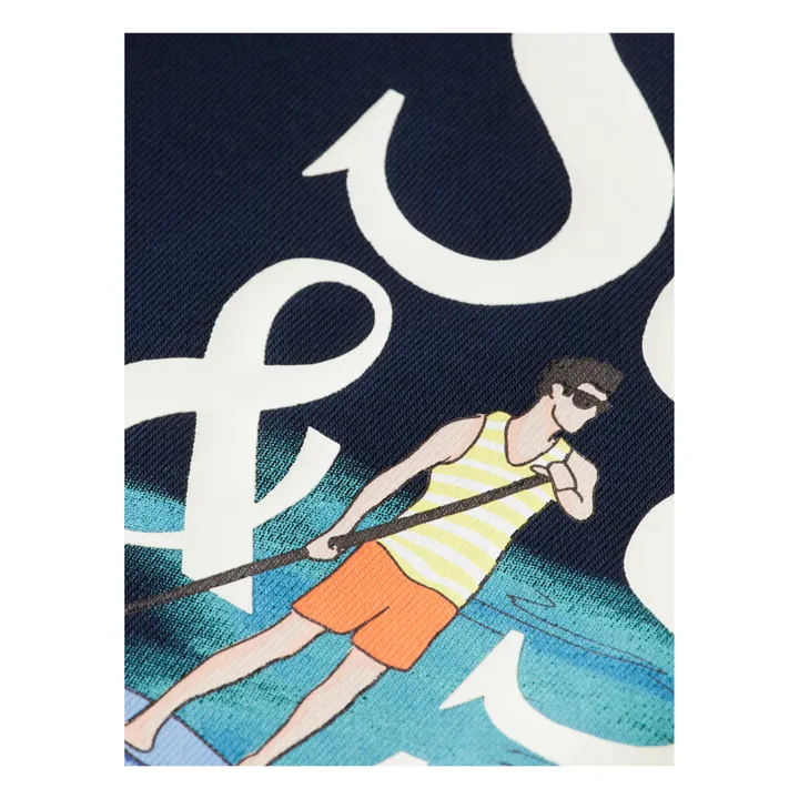 Scotch & Soda Sweat Surf & Sup | Bleu nuit