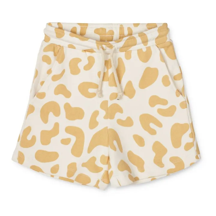 Liewood Short Molleton Coton Bio Gram  | Jaune