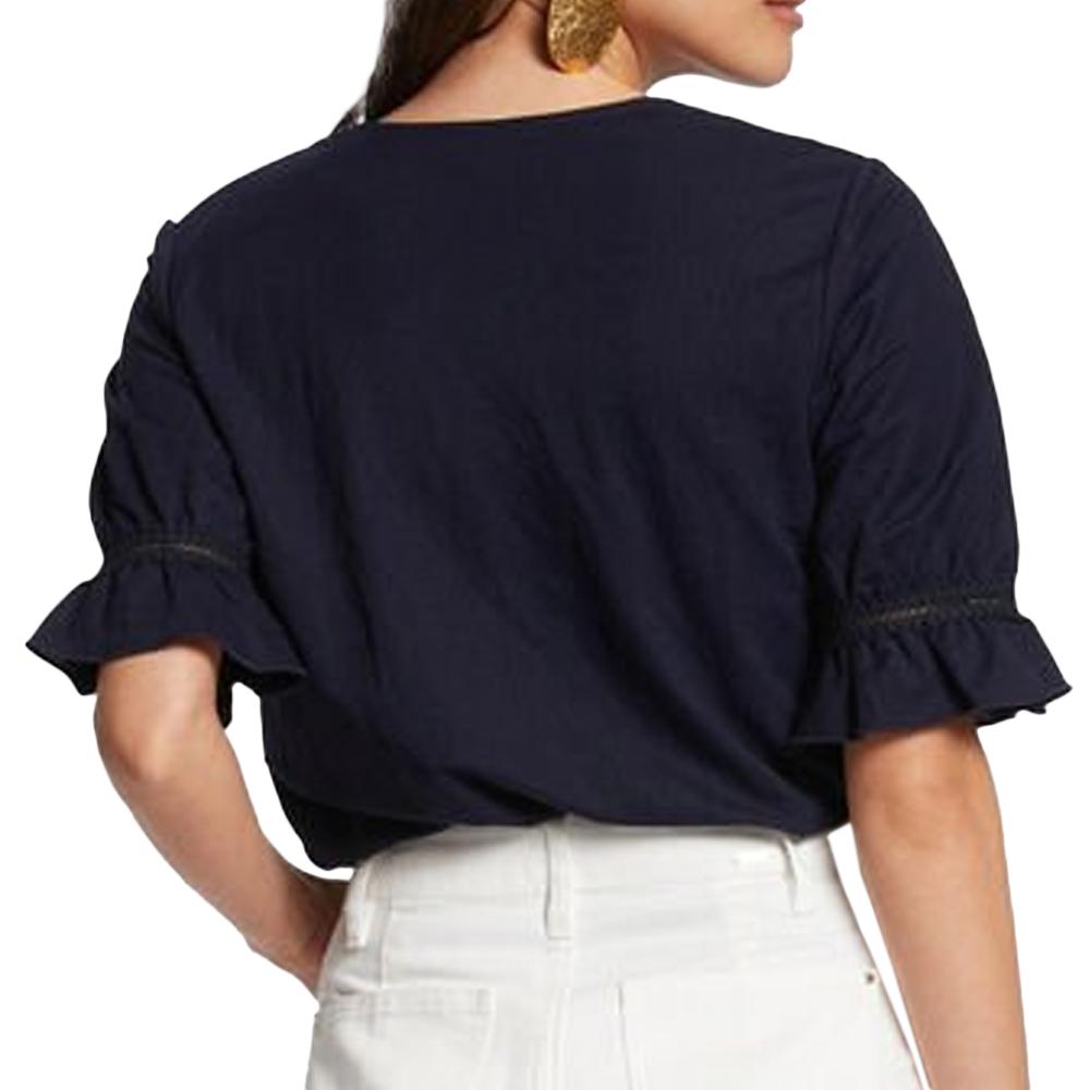Morgan T-shirt Marine Femme Morgan 242 DBLUE