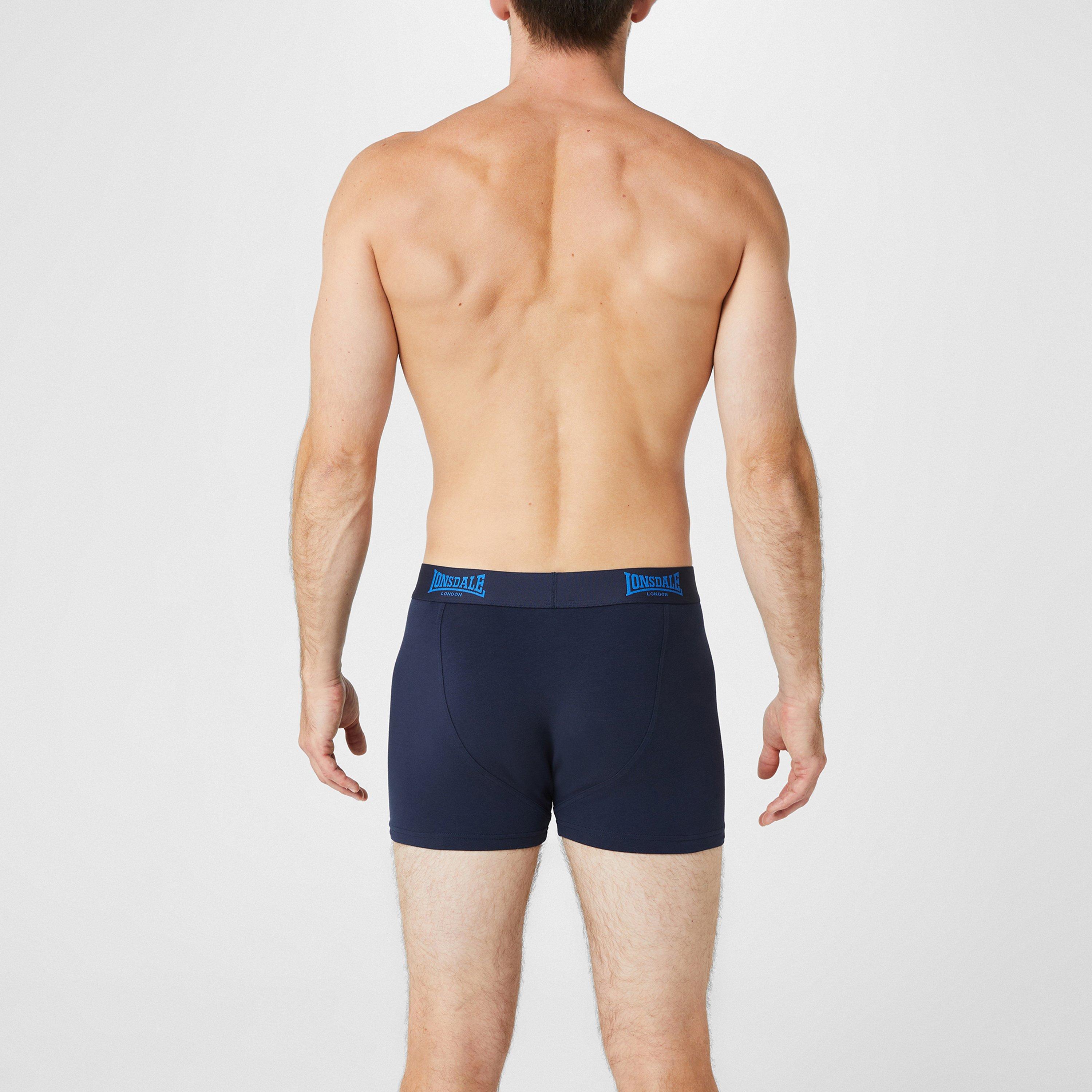 Lonsdale 2 Pack Trunk Mens