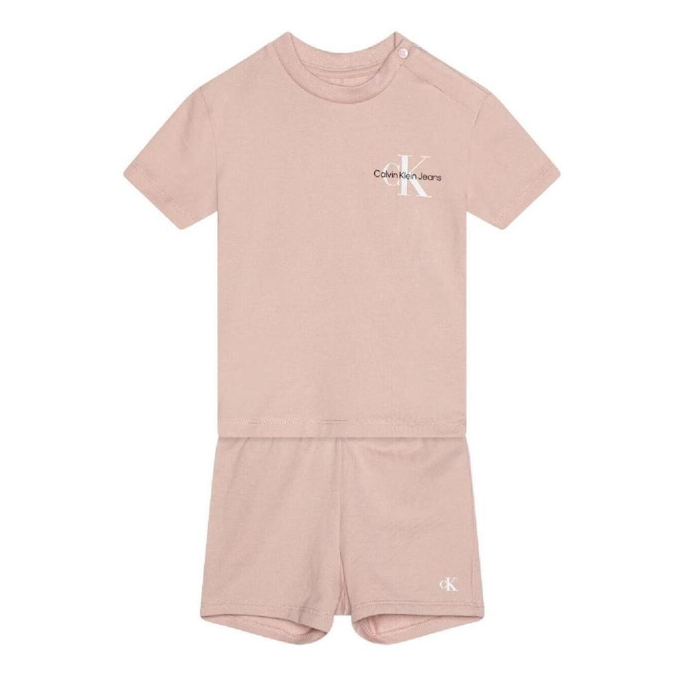 Calvin Klein Jeans Ensemble Rose Bébé Garçon/Fille Calvin Klein Jeans Monogram