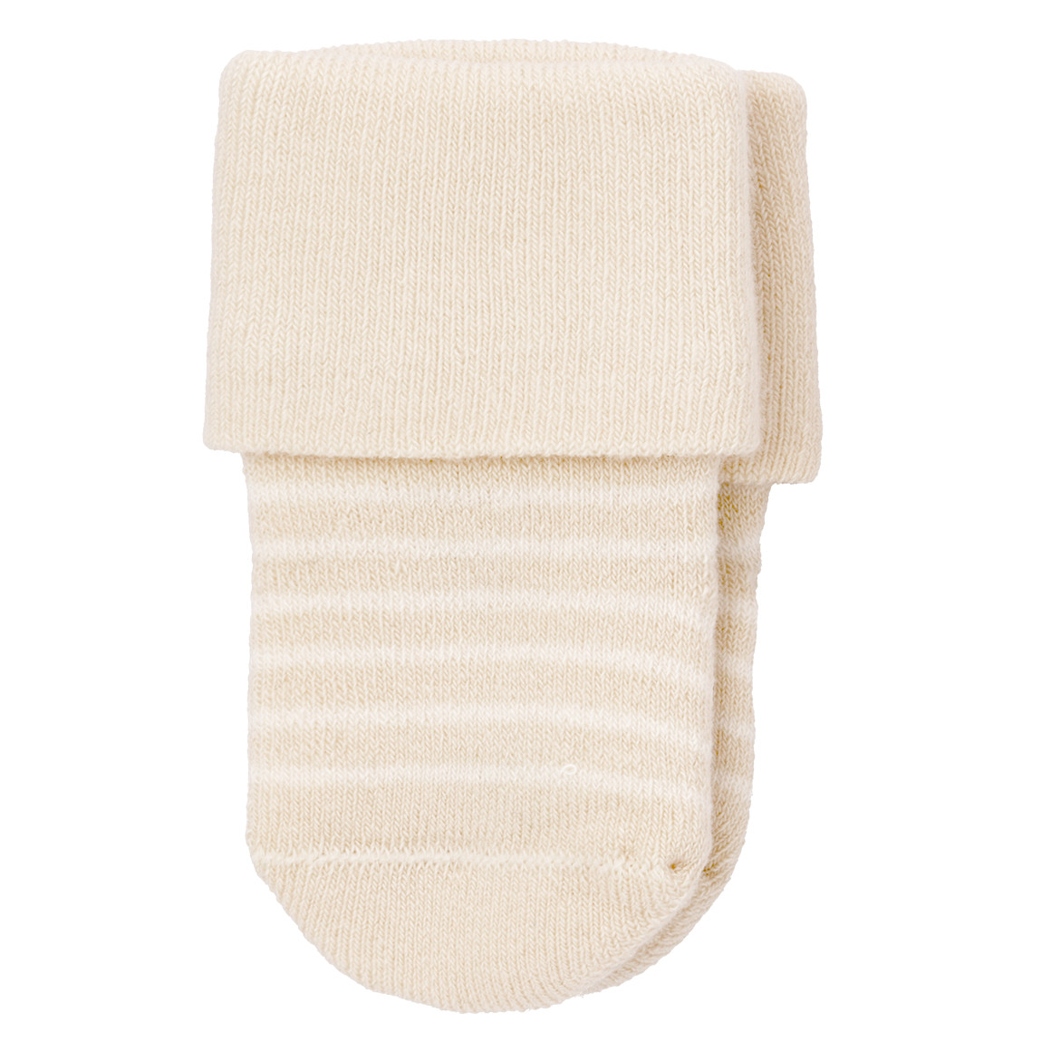 Topomini Pure Collection 2 Paar Newborn Frotteesocken Born 2025 beige
