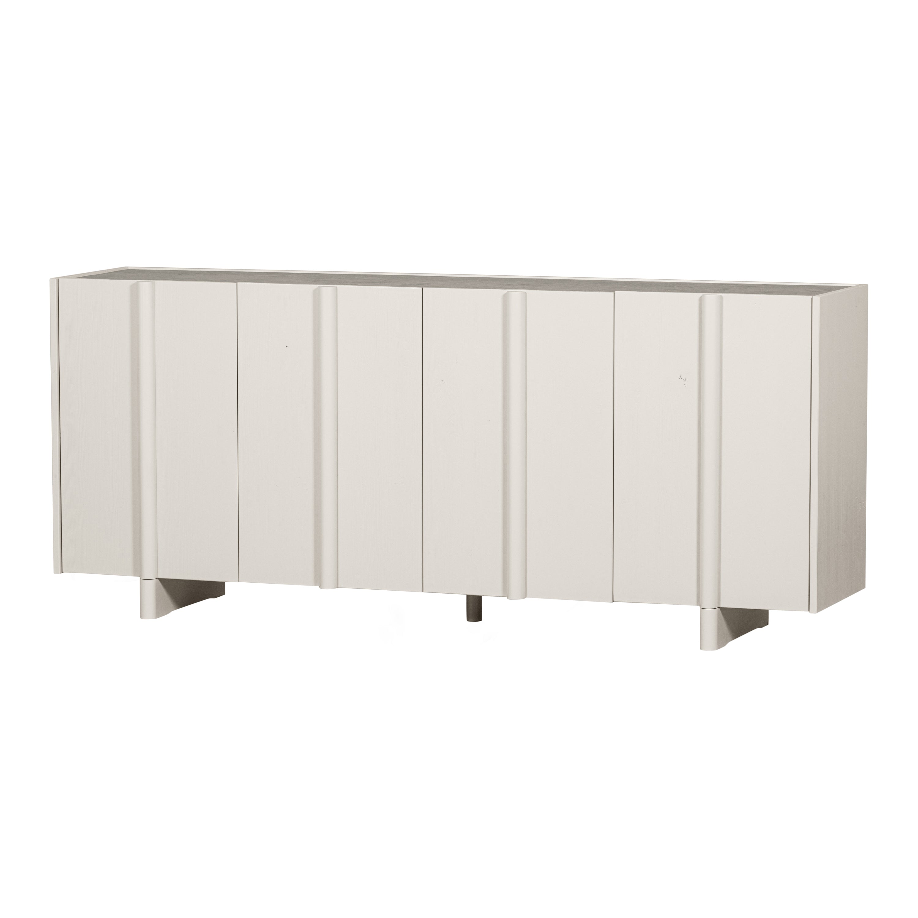 WOOOD Basu Dressoir Grenenhout B 200 cm - Dust