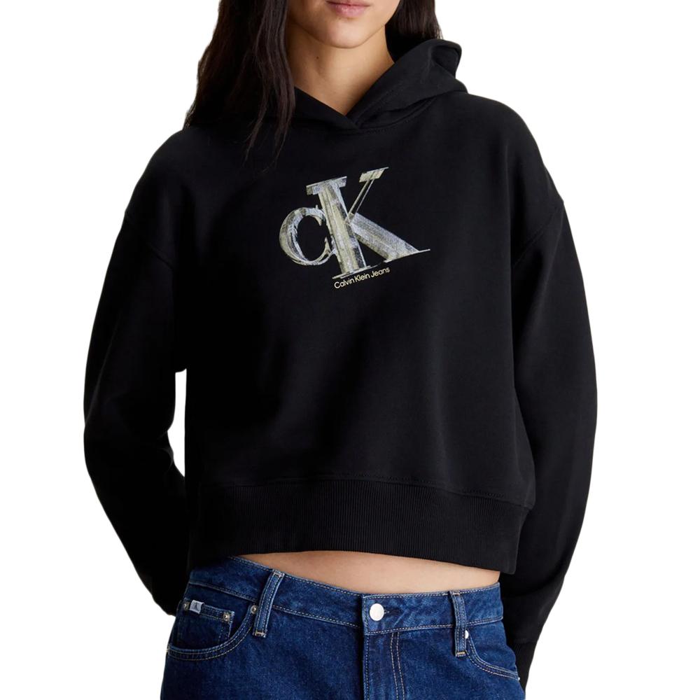Calvin Klein Jeans Sweat Noir Femme Calvin Klein Jeans Meta
