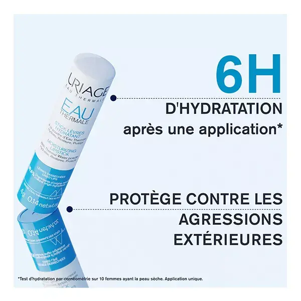 Bastão Hidratante para Água Termal Uriage, Pó Reparador para Água Termal, 4g