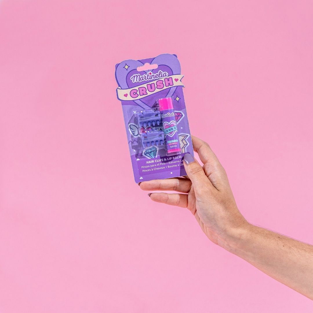 MARTINELIA Conjunto Molas para o cabelo e bálsamo labial - 1un