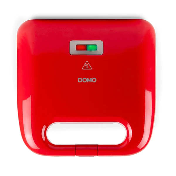 Gaufrier multifonctions 5 plaques 750 W Snack Party rouge Domo