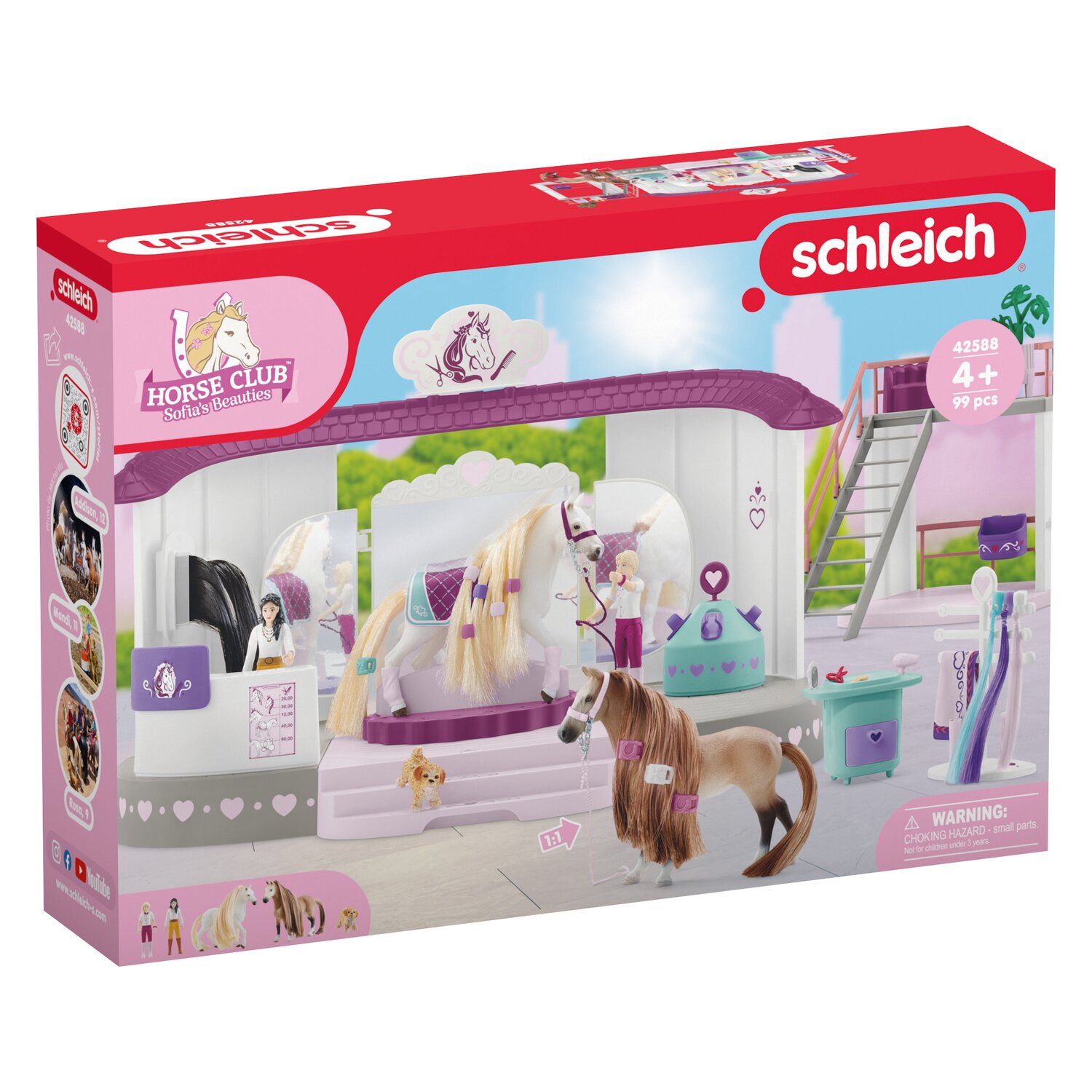Schleich HORSE CLUB Beauty Salon Sofias Beauties