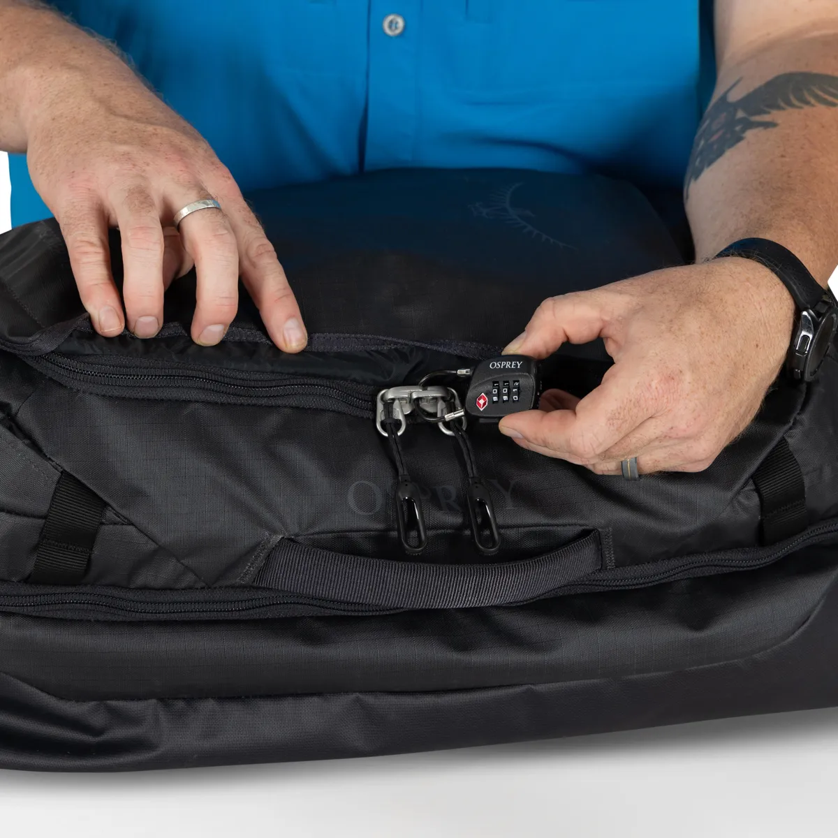 Osprey Transporter Squffel 44 Raven Black/black