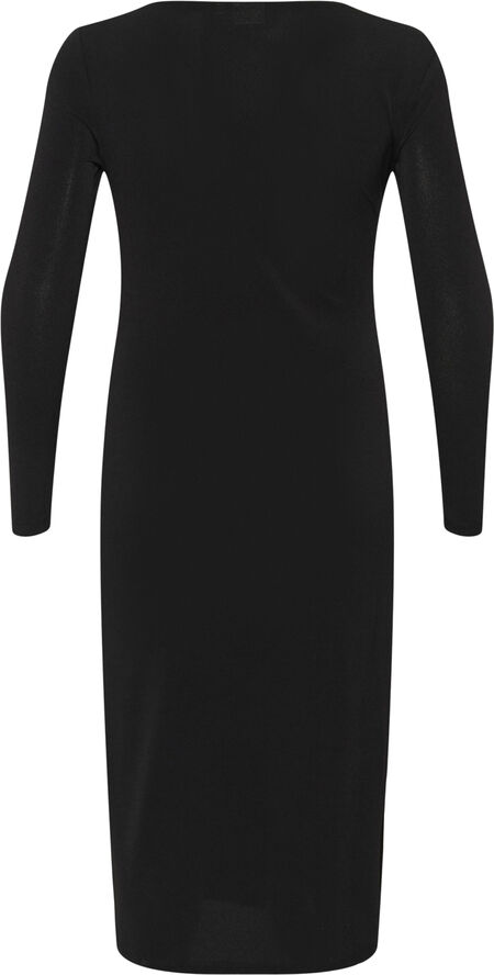 Kaffe Curve KCaidi Jersey Dress Black deep