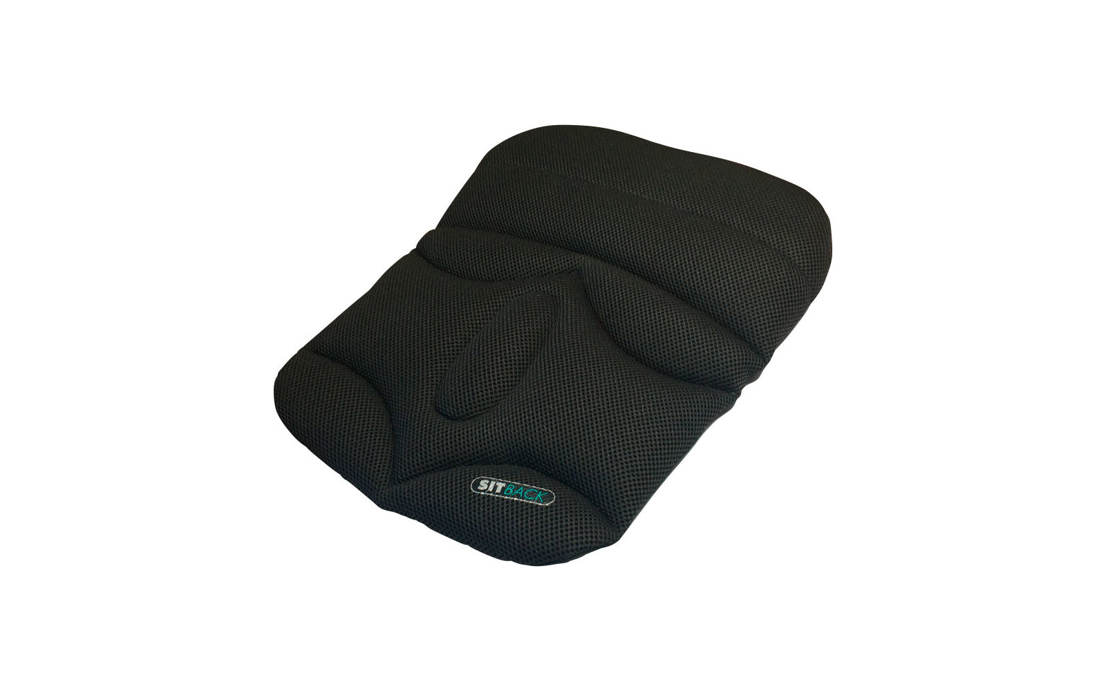 Sitback Basic small Fahrzeug Sitzkissen 31,5 x 42 cm 3D Black